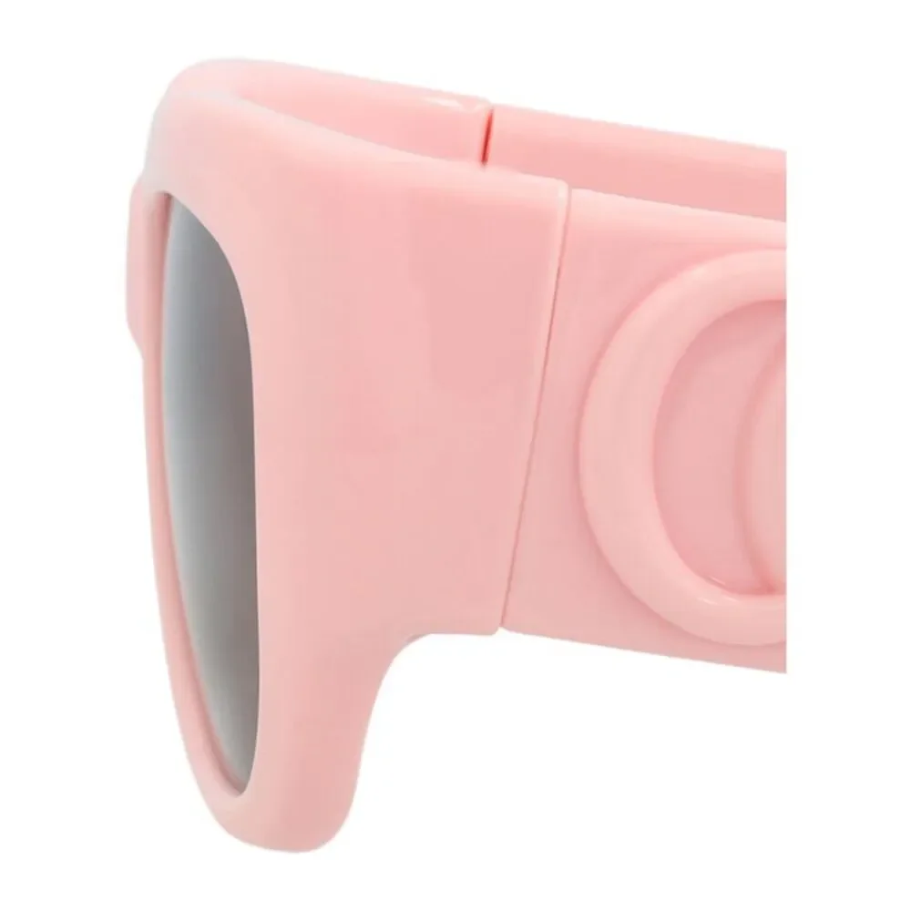 Gucci Square-Frame Injection Sunglasses Pink Womens